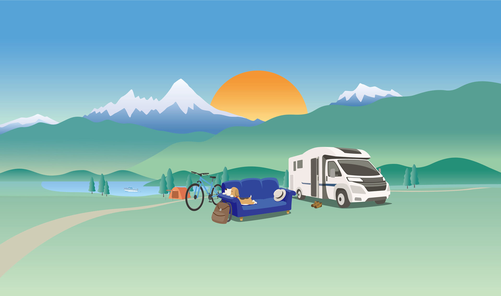 Motorhomecouch | © ALPS ALPINE Europe GmbH Motorhomecouch | © ALPS ALPINE Europe GmbH